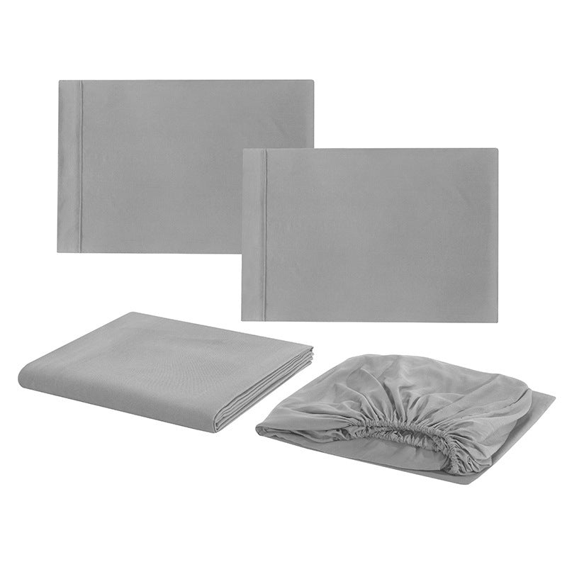 Home Textile Plain Inlay Sheet Set