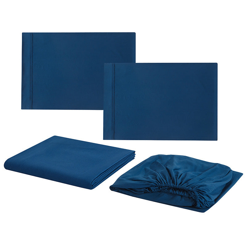 Home Textile Plain Inlay Sheet Set