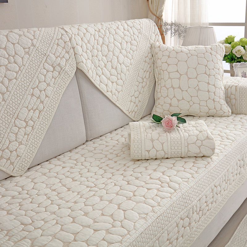Modern Non-slip Cushion Four Seasons Universal Sofa Cover Sofa Towel Cover