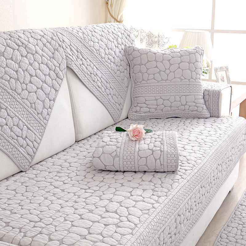 Modern Non-slip Cushion Four Seasons Universal Sofa Cover Sofa Towel Cover