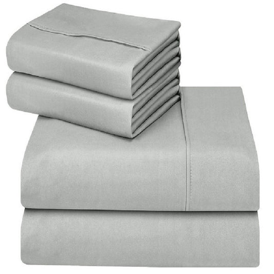 Home Textile Plain Inlay Sheet Set